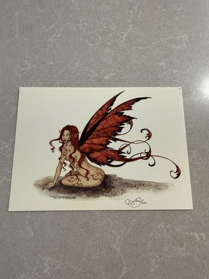 Amy Brown Fairy Temptress Postcard 6 x4.5 