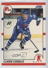 1990-91 Score Claude Loiselle #207 0a4