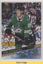 2020-21 Upper Deck Young Guns Speckled Rainbow Foil Joel Kiviranta #207 READ 2q6