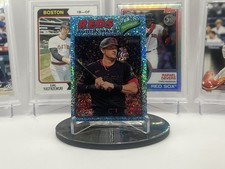2026 Topps Heritage Chrome Light Blue Sparkle Refractor #80 Austin Hayes SP