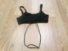Dance Pre-Owned Sports Bra Black Small Adult Tank Strap Around the waist Jazz