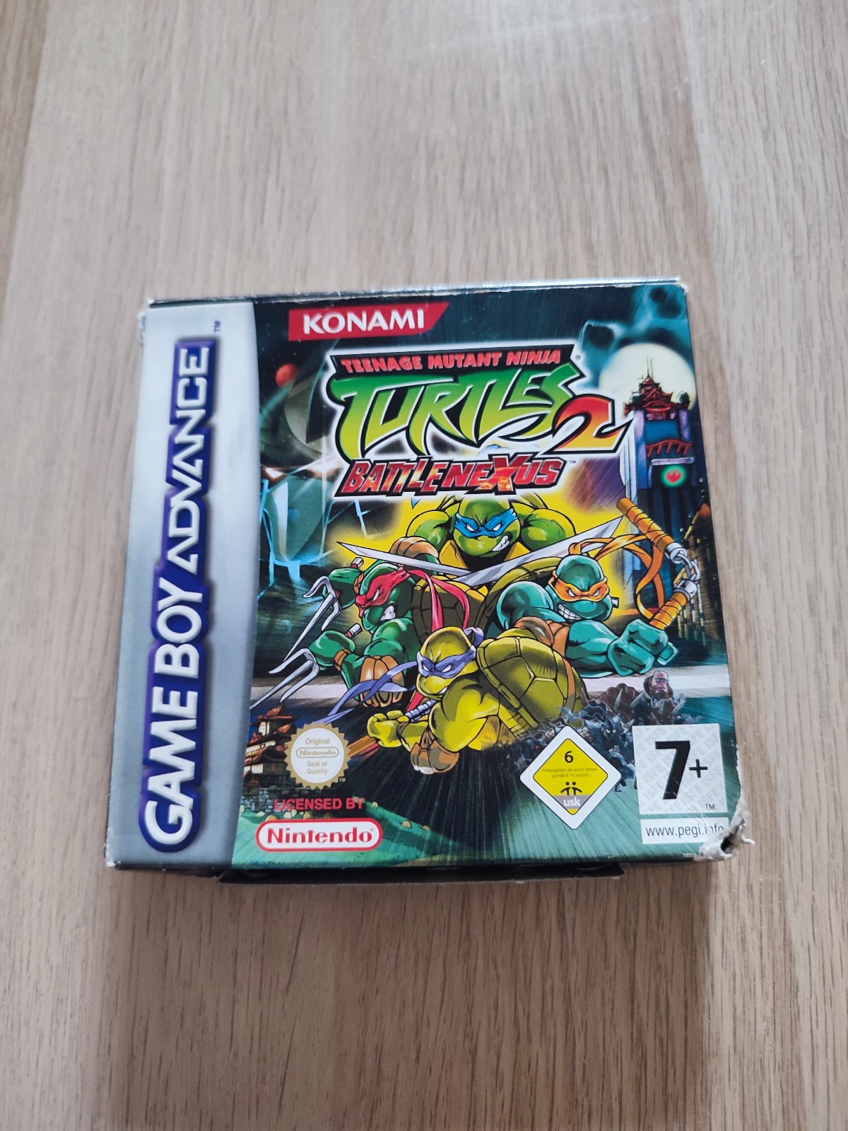 TEENAGE MUTANT NINJA TURTLES 2 BATTLE NEXUS GAME BOY ADVANCE PAL EUR Battlenexus