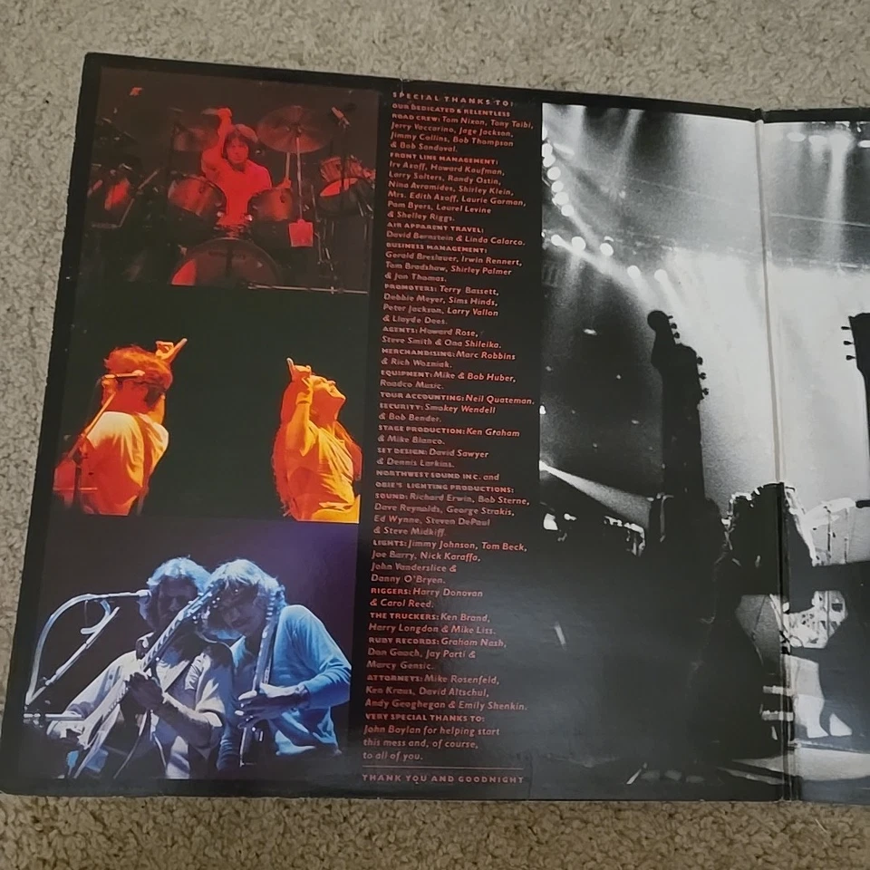 The Eagles 'Eagles Live' 1980 LP Vinyl Record Gatefold W/Sleeve Asylum VG+/VG+! Foto 3 de 4