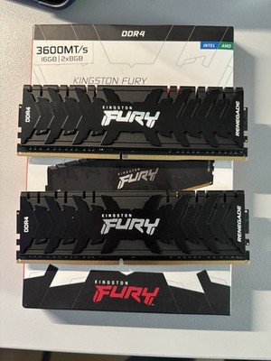 Kingston Fury Renegade 16GB (2x8GB) DDR4 3600MHz CL16 Ram Kit