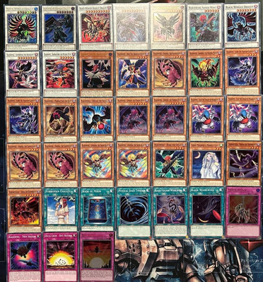 Yu-Gi-Oh! 5D, Blackwing, Schwarzflügel Deck - Deutsch / Englisch - Top Zustand!