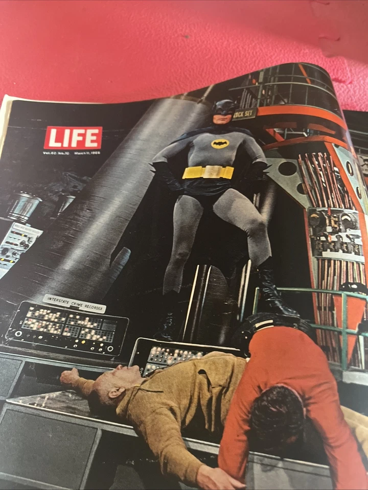 Life Magazine. March 11, 1966. "Batman" Cover. - Image 2 of 4