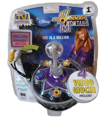 Hanna Montana 4 Video Games Plug E Play GIG 1 Edition 2007