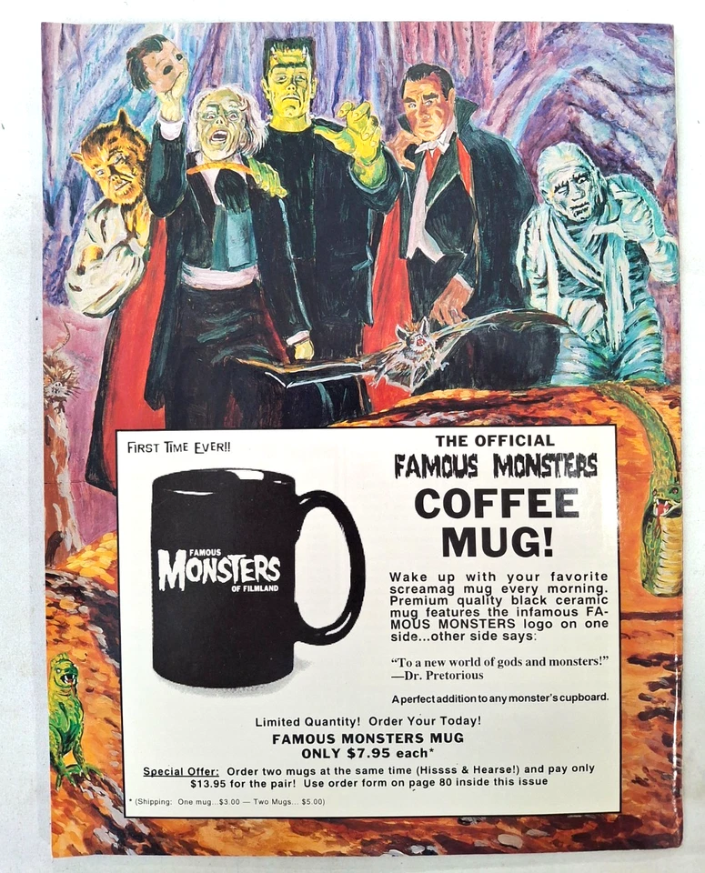 Vintage Spring 1994 Famous Monsters of Filmland Stephen King's First Story #202 - Image 3 of 3