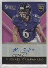2014 Panini Select Rookie Fuchsia Prizm /199 Michael Campanaro #RA-MCA Auto 0af