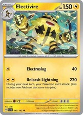 Electivire 047/142 Stellar Crown Uncommon Pokemon NM/M