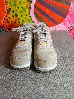 Nike Air Force 1 Crater Women's Platinum Grey Shoes Size 6.5 CT1986-001