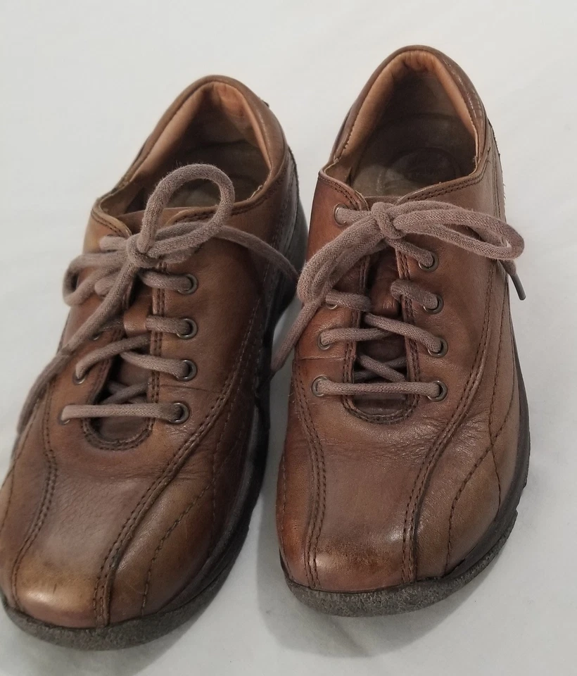 Dansko Kip Oxford Cuero Marrón Con Cordones Para Mujer EU 36 EE. UU. Talla 6 Foto 4 de 4