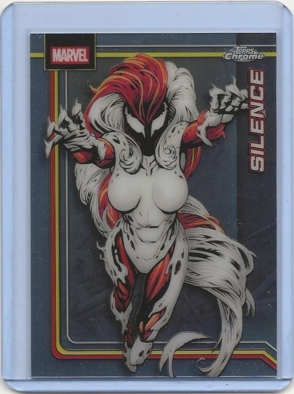 2026 Topps Chrome Marvel Comics Silence #155
