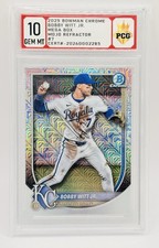 2025 Bowman Chrome - Bobby Witt Jr. #7 Mega Box Mojo Refractor