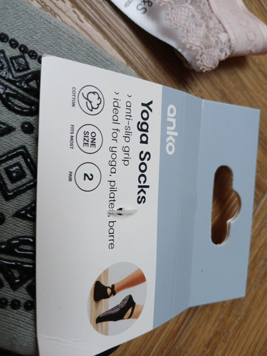 Yoga/Sport Tanz gepolsterter BH x 2 & Yoga Socken ohne Zehen Paket - Bild 7 von 24
