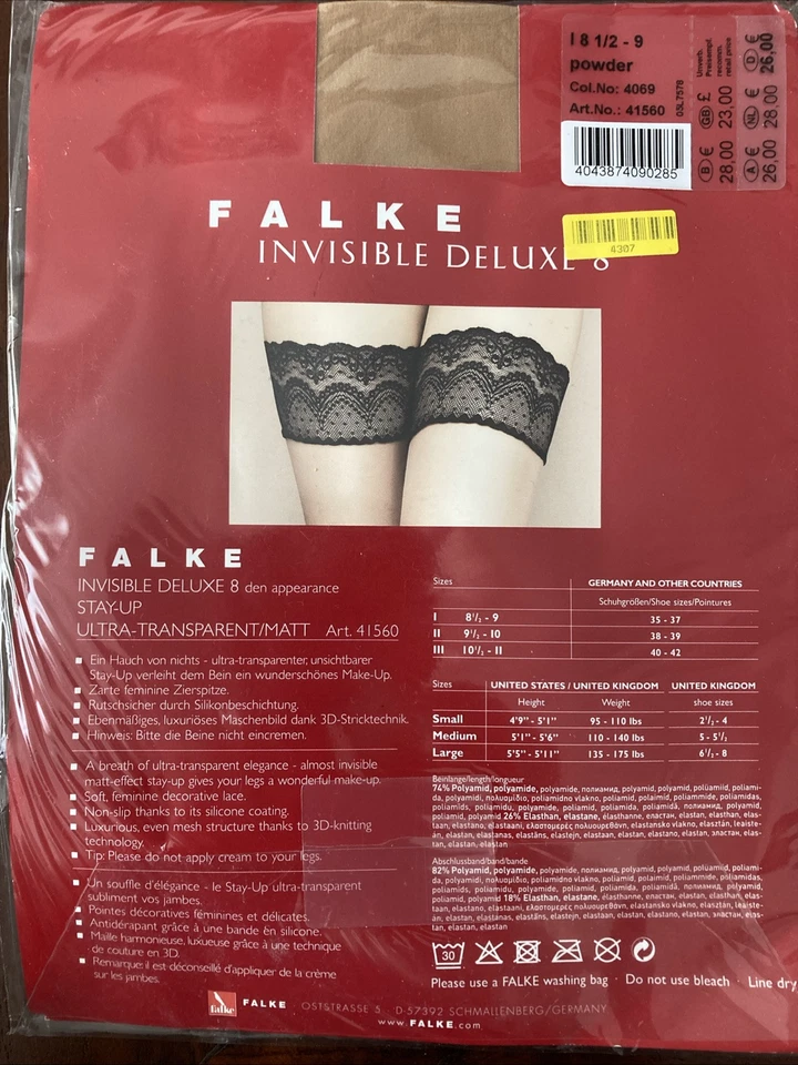 calze autoreggenti FALKE Deluxe invisible stay up - Imagen 2 de 2