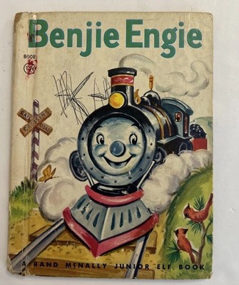 Vintage Rand McNally Benjie Engie 1950 Devine Corwin