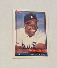 1990-91 Topps Major League Debut 1990 - Frank Thomas #153 (RC)