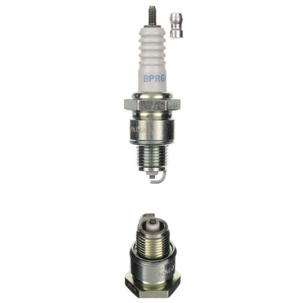 Kerze Ngk BPR6HS Suzuki Ah Address 50 1992 1995-image