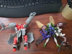 Vtg Transformers Beast Wars CICADACON complete original 1997 Tripredacus insect