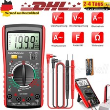 Profi Digital Multimeter Messgerät Voltmeter Strom Amperemeter Kapazität …