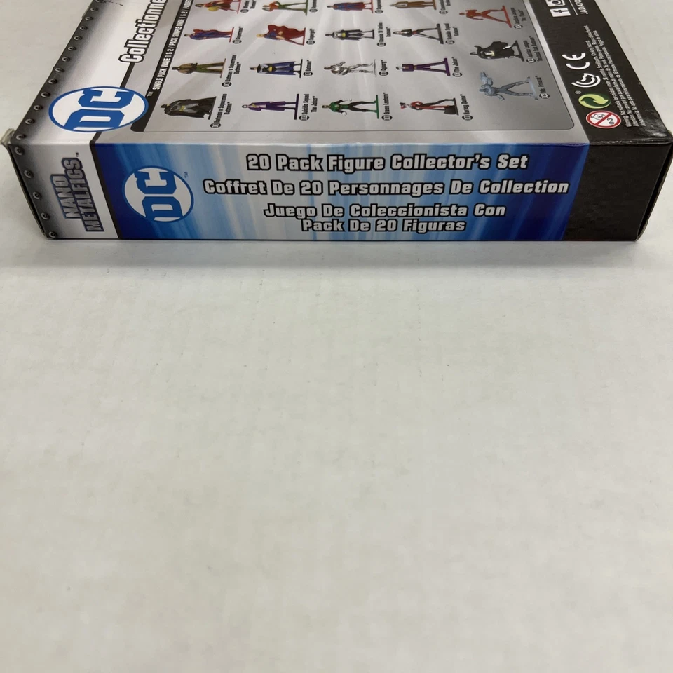 Jada * DC Comics 20-Piece Set Wave 1 * Nano Metalfigs Metal Mini Figures 1 2/3" - Image 4 of 4