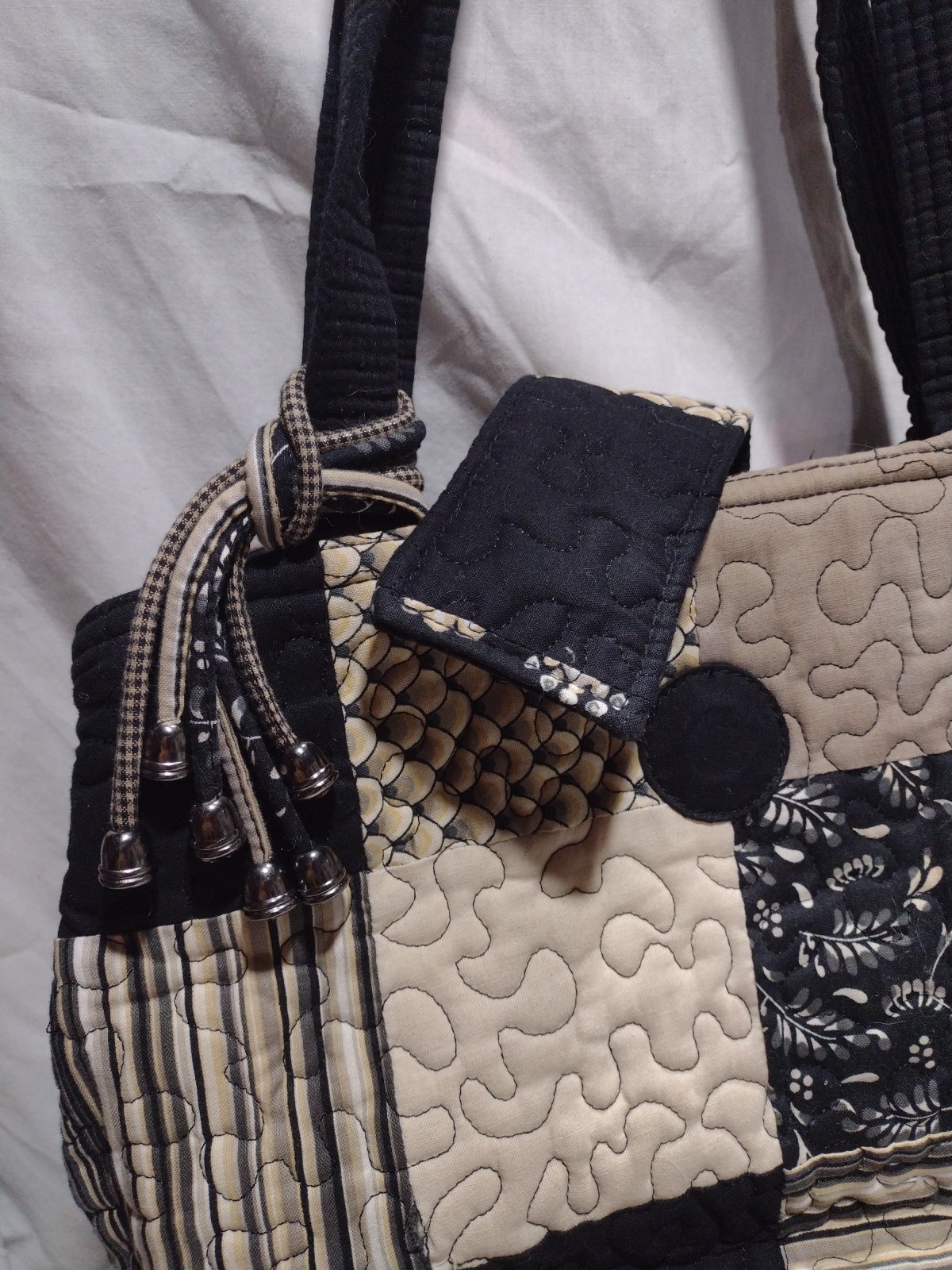 Donna Sharp Quilted Patchwork Shoulder Bag Purse … - image 5