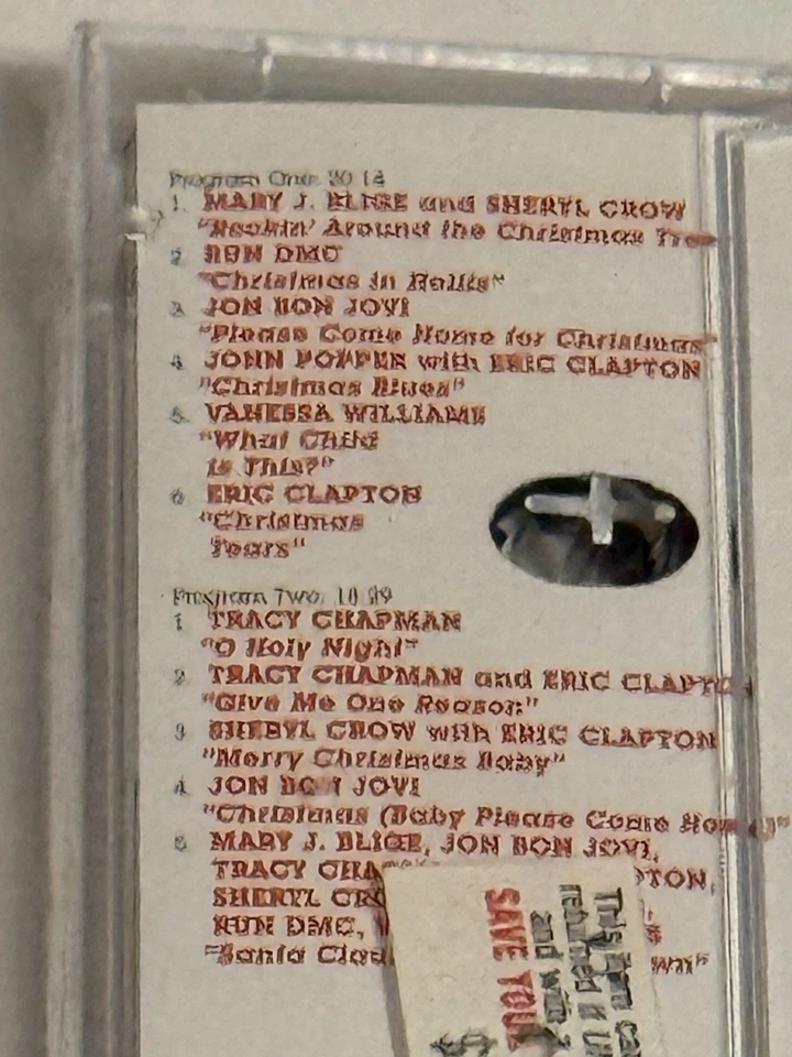 A Very Special Christmas Live from Washington DC Cassette NEW RARE - Image 4 of 4