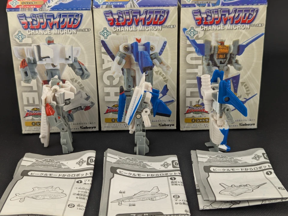 Transformers Kabaya Change Micron Legend Star Saber complete Air Defense Minicon - Image 4 of 4