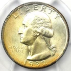 1932 Washington Quarter 25C - Certified PCGS MS66+ Plus Grade - $1,300 Value!