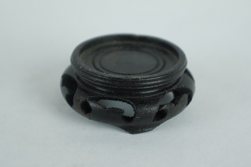 Superb Antique chinese display stand, part of collection 2 1/2" [Y7-W6-A8]