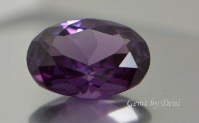 Lab-Created Alexandrite Oval Shape Corundum (5x3mm 20x15mm)