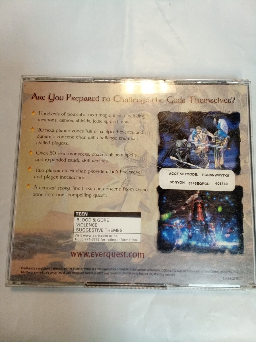 エバークエスト ~ザ・プレインズ・オブ・パワー~（英語版) EverQuest: The Planes of Power | EverQuest Wiki | Fandom
