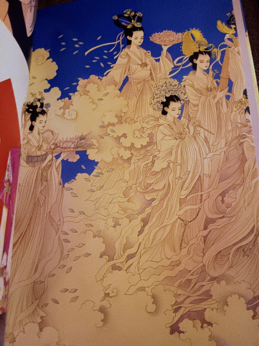 BRAND NEW, JAPAN Illustrations Of Reiko Shimizu: Kaguyahime fan