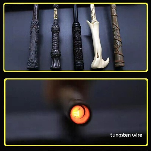 Harry Potter Zauberstab Real Flame Hogwarts Cosplay Stick Spielzeug Boxed DE - Bild 5 von 15
