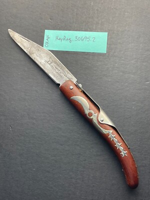 家具・インテリア okapi Okapi South Africa Big Sable Folding Knife, Cherry Wood Handle | eBay