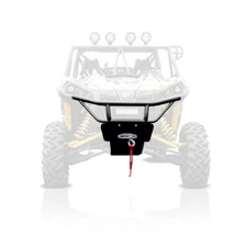 HMF Racing HD Defender Front Bumper Guard UTV Black Can-Am Maverick