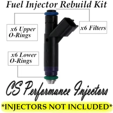 Fuel Injectors Rebuild Repair Kit fits 4F2E-A4B for 04-05 Ford Mercury 3.9 4.2