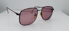 Vintage Ambassador Eyewear Brown Gray Pilot Sunglasses FRAMES ONLY Japan