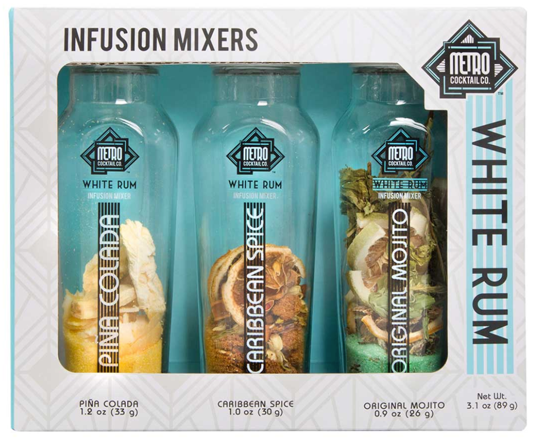 Metro Cocktail Infusion Mixer set of 3 WHITE RUM 3.1 oz eBay