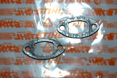 4140 Stihl 2x Schalldämpferdichtung Dichtung FS45 FS46 FS55 HS45 HS81 HS86 HL45