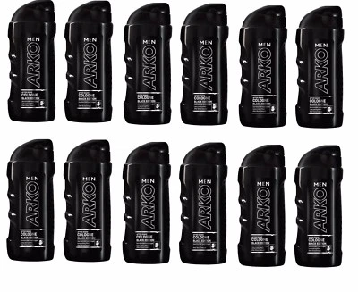 Arko Men After Shaver Cologne - Black Edition - 250ml (12 Pcs NEXT DAY DELIVERY)