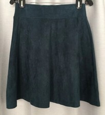 NEW Corduroy Blue/Green Full Skirt Girls Size 14