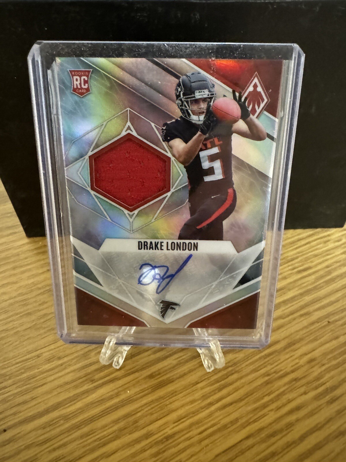 Drake London Panini Phoenix Rps Rookie Jersey Autograph #RJADL Red Mojo Prime