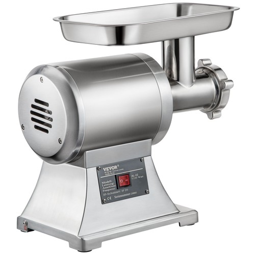 VEVOR Commercial Electric Meat Grinder 550lbs/h 1.5HP Sausage Maker