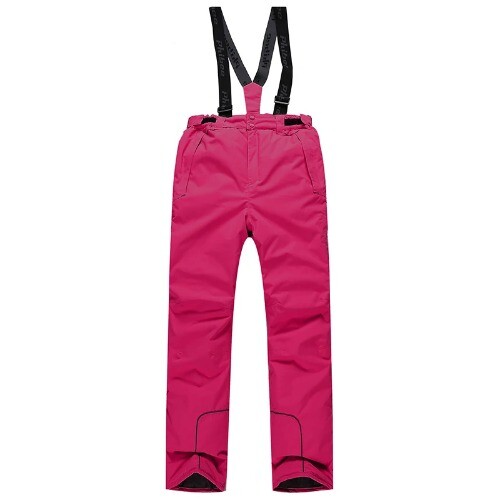 Winter Girls Ski Pants Windproof Overall Pants Tracksuits Children Waterproof - Picture 11 of 25