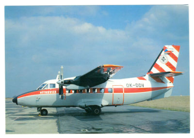 Vitkovice Airlines OK-DDV L-410-AB Postcard