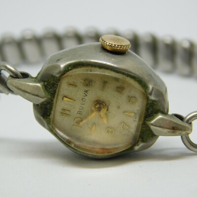 Vintage Bulova P1 Swiss Made Wind-up Analog Women display picture 2