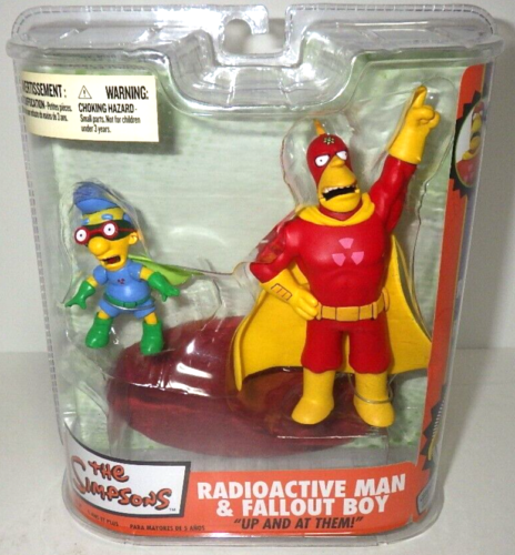 McFarlane The Simpsons Radioactive Man & Fallout Boy Figure from Japan Rare New - Picture 1 of 24