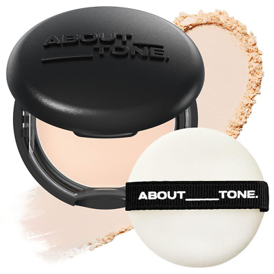 Blur Powder Pact 0.32Oz - Pressed Powder Compact with Mirror and Puff Makeup Set